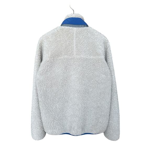 Patagonia Retro- X Jacket Kid’s Size XXL (16-18), Natural/ Blue - Picture 4 of 12